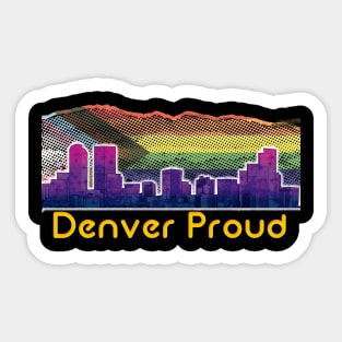 Denver Pride -Bi Sticker